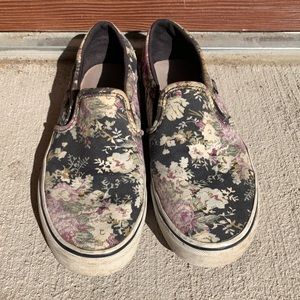 Floral Vans